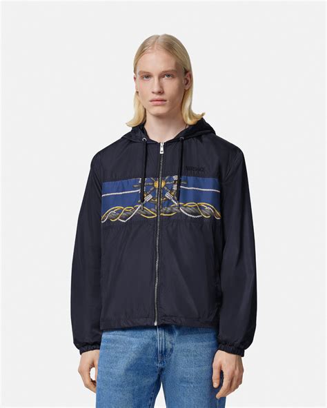 versace underwear windbreaker|versace nautical windbreaker.